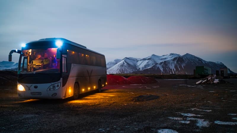 釧路駅前のバスターミナル